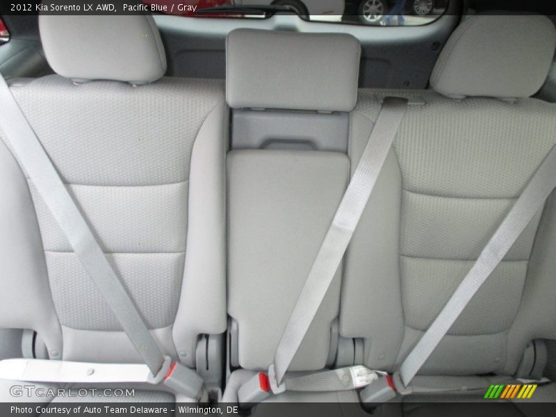 Pacific Blue / Gray 2012 Kia Sorento LX AWD