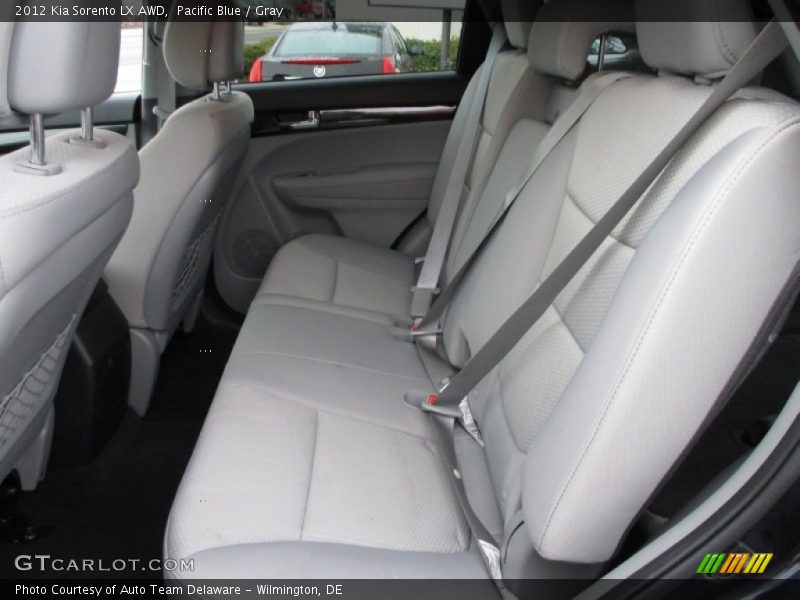Pacific Blue / Gray 2012 Kia Sorento LX AWD