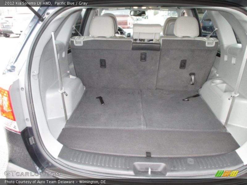 Pacific Blue / Gray 2012 Kia Sorento LX AWD