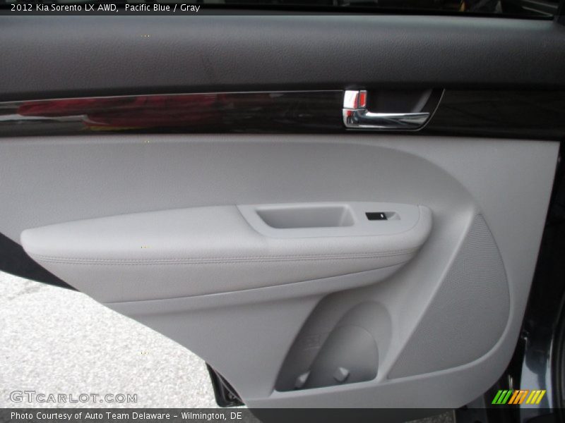 Pacific Blue / Gray 2012 Kia Sorento LX AWD