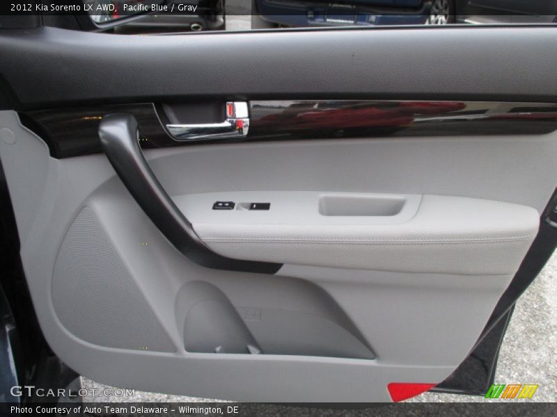 Pacific Blue / Gray 2012 Kia Sorento LX AWD