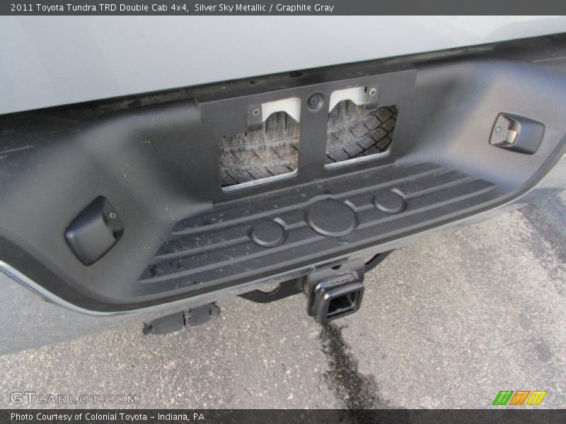 Silver Sky Metallic / Graphite Gray 2011 Toyota Tundra TRD Double Cab 4x4