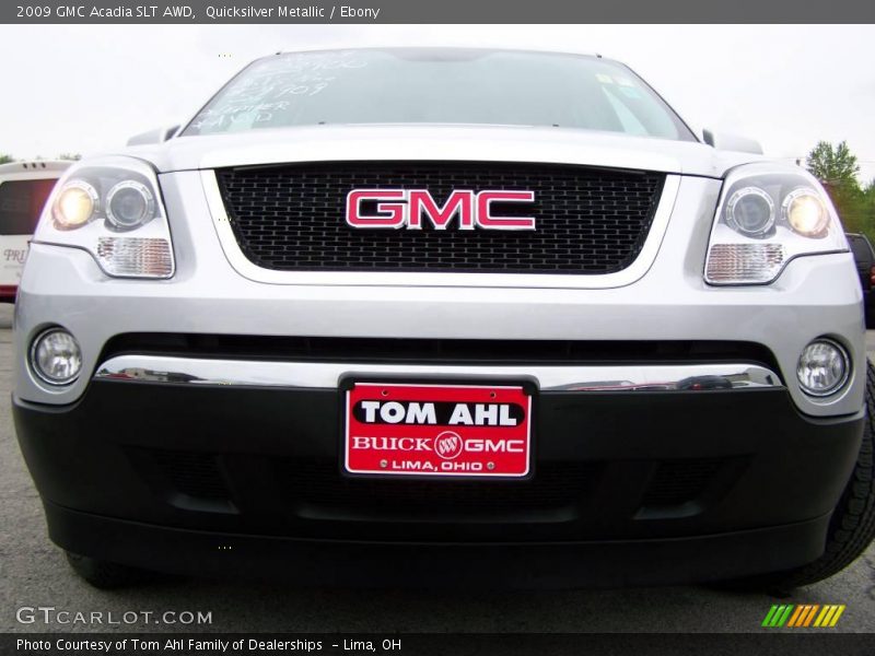 Quicksilver Metallic / Ebony 2009 GMC Acadia SLT AWD