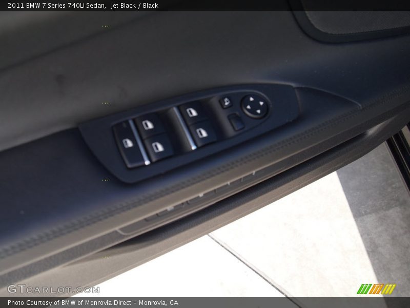 Jet Black / Black 2011 BMW 7 Series 740Li Sedan