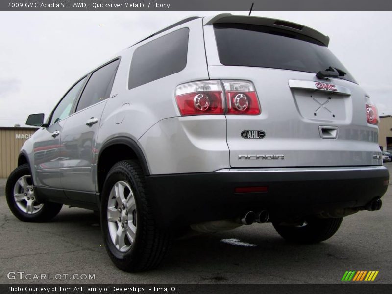 Quicksilver Metallic / Ebony 2009 GMC Acadia SLT AWD