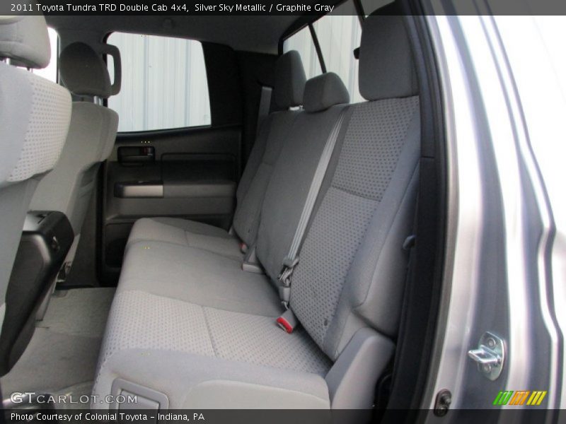 Silver Sky Metallic / Graphite Gray 2011 Toyota Tundra TRD Double Cab 4x4