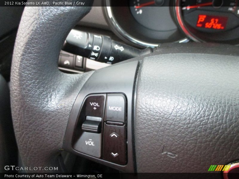 Pacific Blue / Gray 2012 Kia Sorento LX AWD