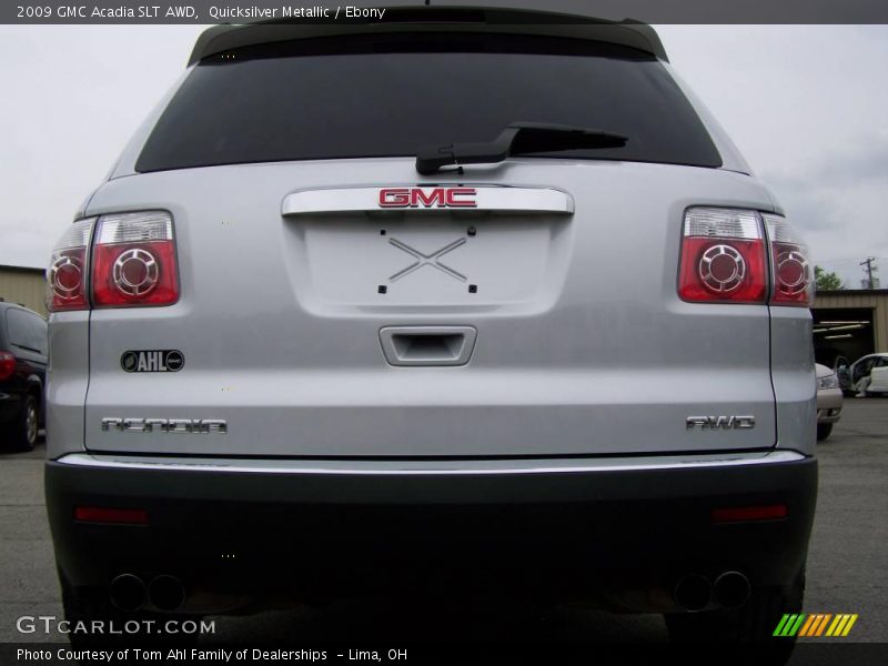 Quicksilver Metallic / Ebony 2009 GMC Acadia SLT AWD