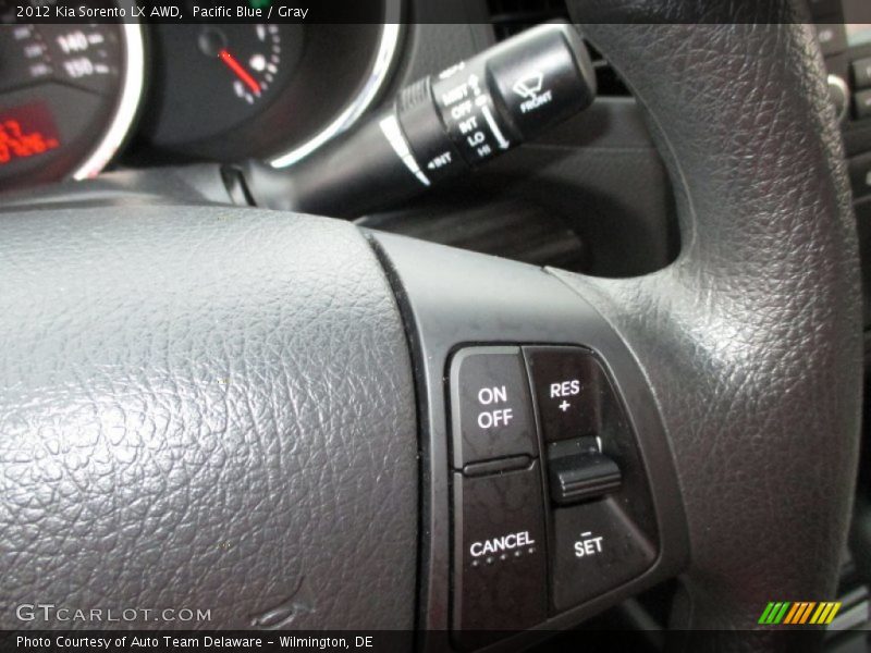 Pacific Blue / Gray 2012 Kia Sorento LX AWD
