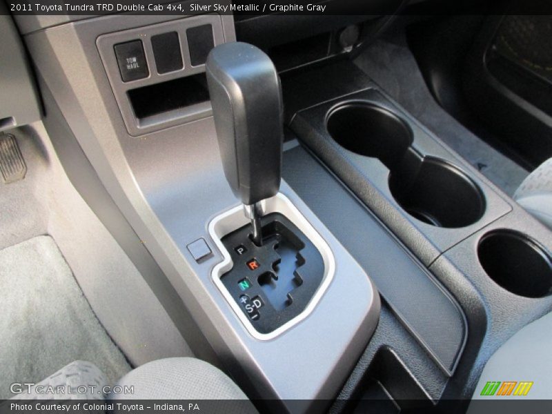 Silver Sky Metallic / Graphite Gray 2011 Toyota Tundra TRD Double Cab 4x4