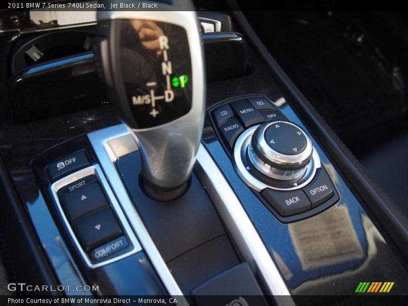 Jet Black / Black 2011 BMW 7 Series 740Li Sedan