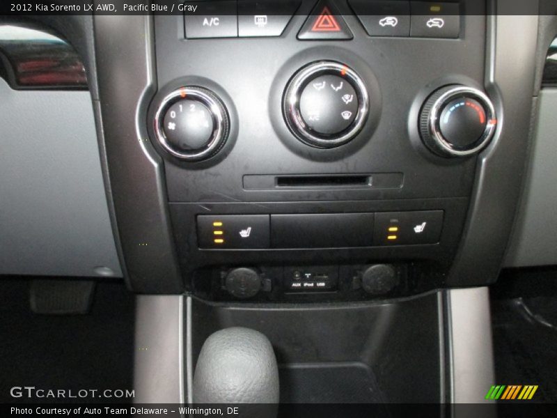 Pacific Blue / Gray 2012 Kia Sorento LX AWD