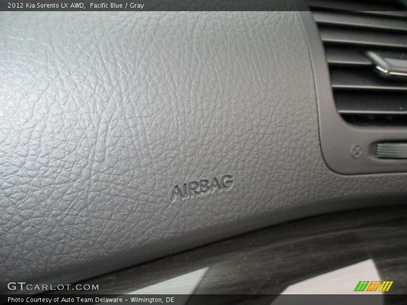 Pacific Blue / Gray 2012 Kia Sorento LX AWD