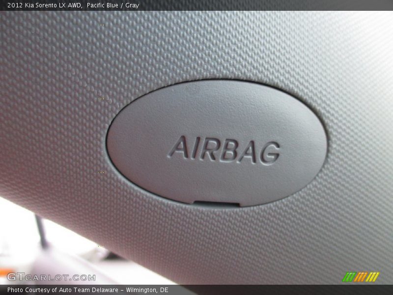 Pacific Blue / Gray 2012 Kia Sorento LX AWD