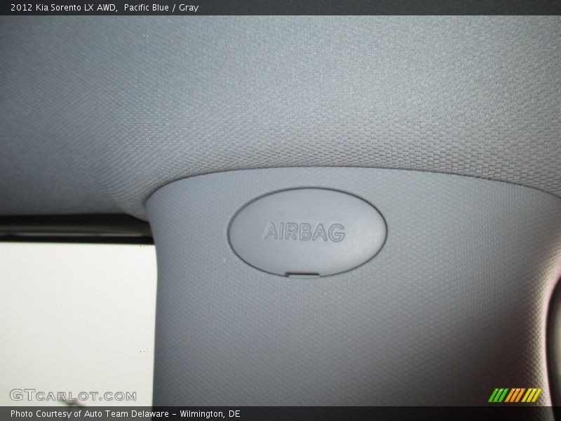 Pacific Blue / Gray 2012 Kia Sorento LX AWD