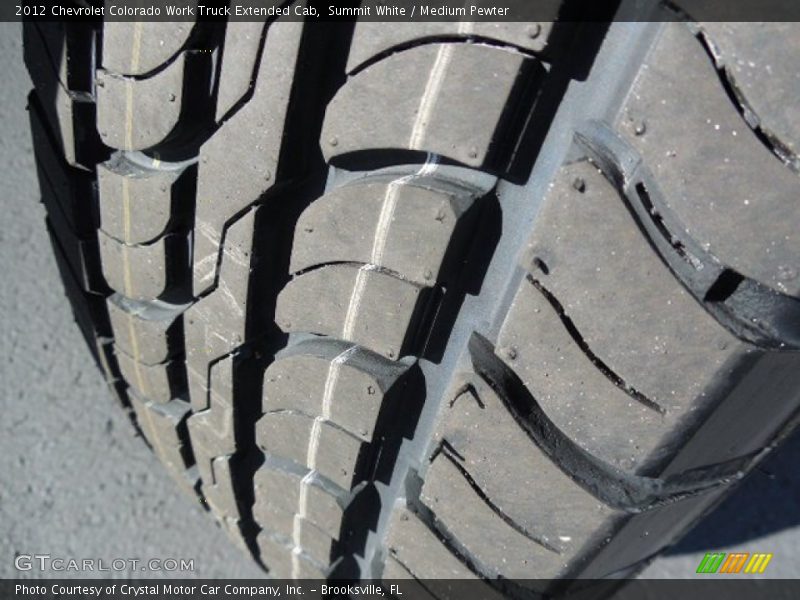 Summit White / Medium Pewter 2012 Chevrolet Colorado Work Truck Extended Cab