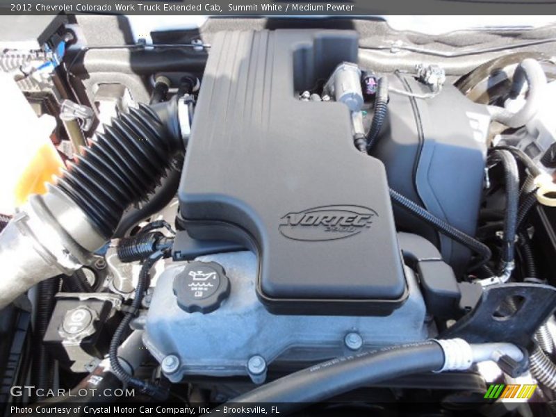 Summit White / Medium Pewter 2012 Chevrolet Colorado Work Truck Extended Cab