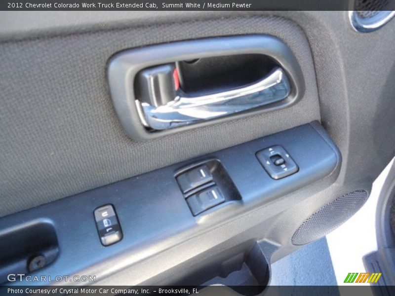 Summit White / Medium Pewter 2012 Chevrolet Colorado Work Truck Extended Cab