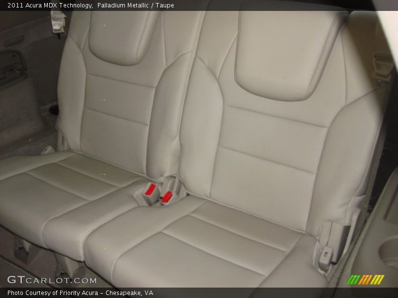 Palladium Metallic / Taupe 2011 Acura MDX Technology