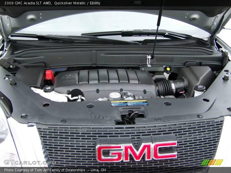 Quicksilver Metallic / Ebony 2009 GMC Acadia SLT AWD