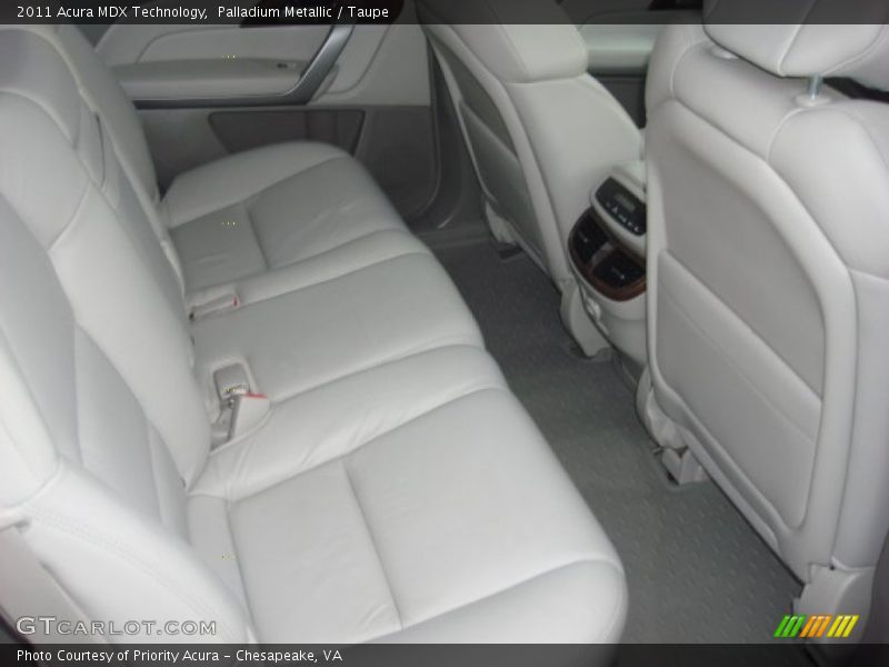 Palladium Metallic / Taupe 2011 Acura MDX Technology