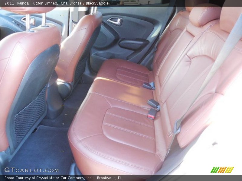 Chai Bronze / Black/Saddle 2011 Hyundai Tucson Limited