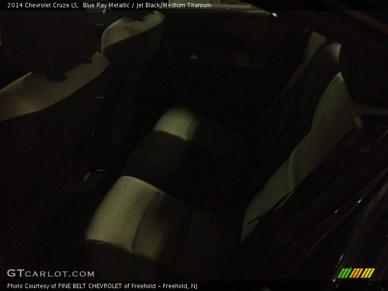 Blue Ray Metallic / Jet Black/Medium Titanium 2014 Chevrolet Cruze LS