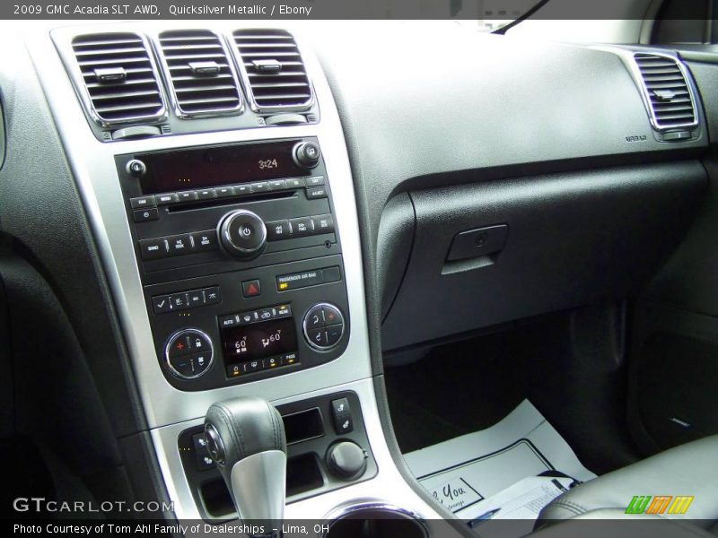 Quicksilver Metallic / Ebony 2009 GMC Acadia SLT AWD