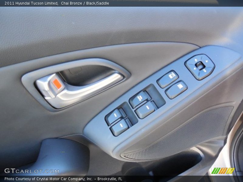 Chai Bronze / Black/Saddle 2011 Hyundai Tucson Limited