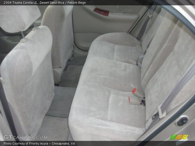 Desert Sand Mica / Pebble Beige 2004 Toyota Corolla LE