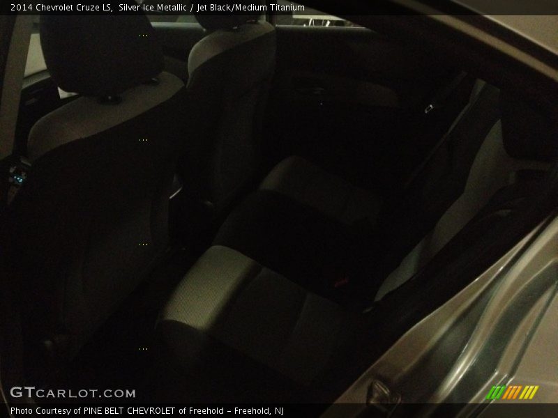 Silver Ice Metallic / Jet Black/Medium Titanium 2014 Chevrolet Cruze LS