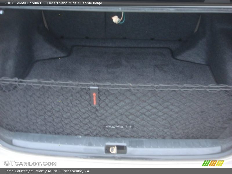 Desert Sand Mica / Pebble Beige 2004 Toyota Corolla LE