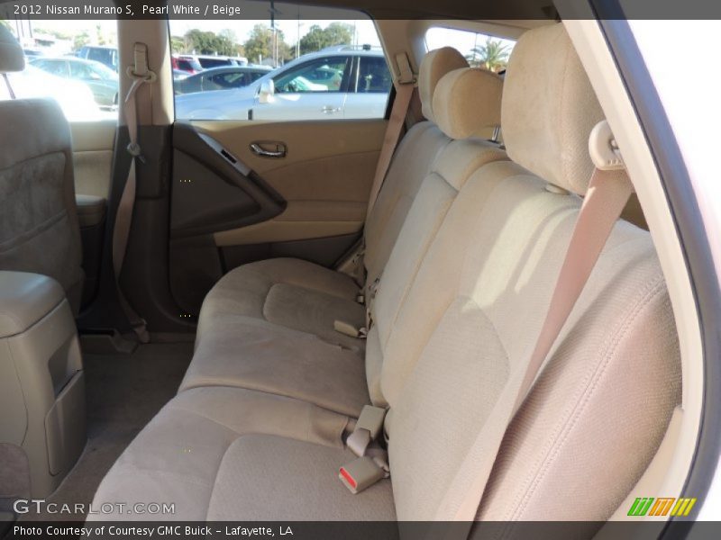 Pearl White / Beige 2012 Nissan Murano S