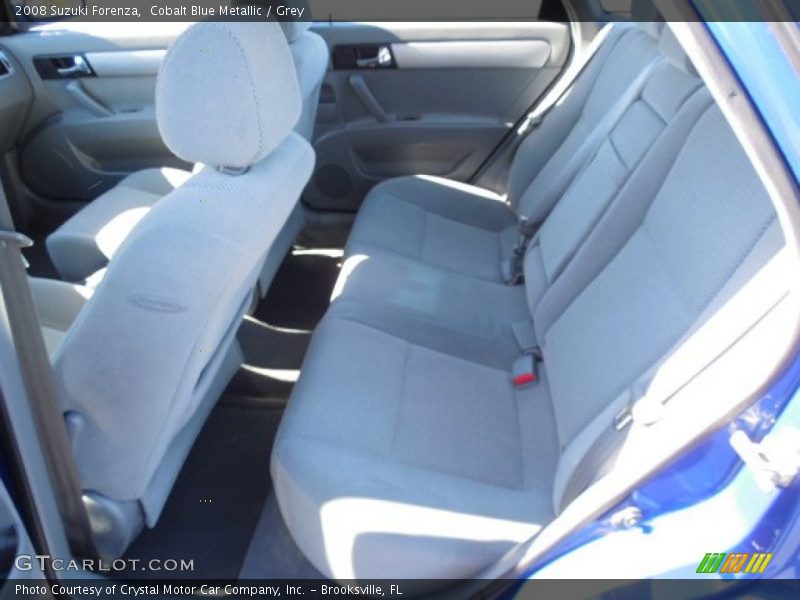 Cobalt Blue Metallic / Grey 2008 Suzuki Forenza