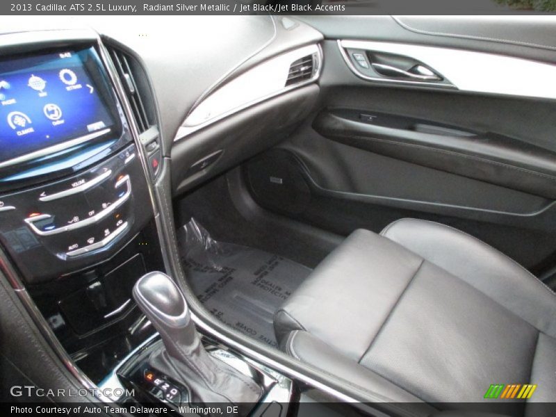 Radiant Silver Metallic / Jet Black/Jet Black Accents 2013 Cadillac ATS 2.5L Luxury