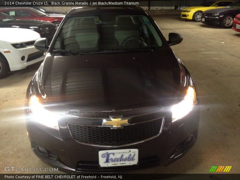 Black Granite Metallic / Jet Black/Medium Titanium 2014 Chevrolet Cruze LS