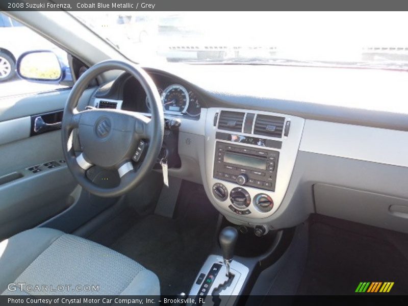 Cobalt Blue Metallic / Grey 2008 Suzuki Forenza