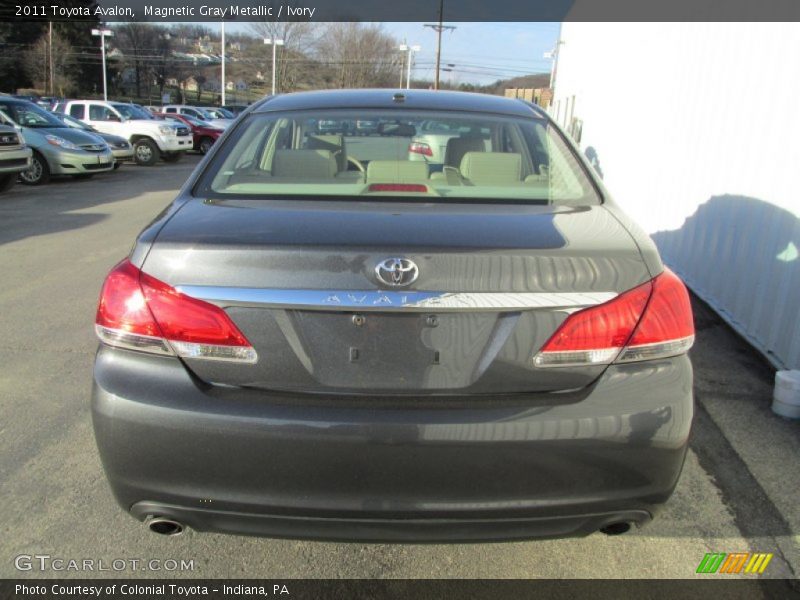 Magnetic Gray Metallic / Ivory 2011 Toyota Avalon