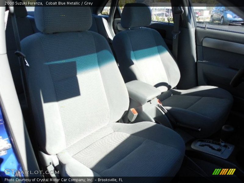 Cobalt Blue Metallic / Grey 2008 Suzuki Forenza