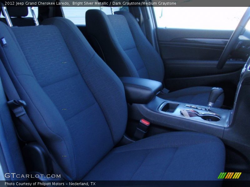 Bright Silver Metallic / Dark Graystone/Medium Graystone 2012 Jeep Grand Cherokee Laredo