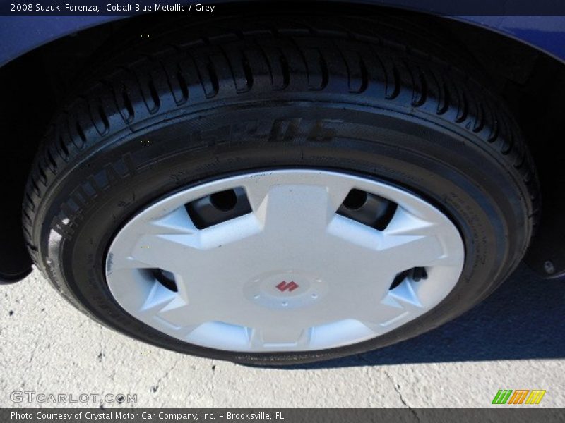 Cobalt Blue Metallic / Grey 2008 Suzuki Forenza
