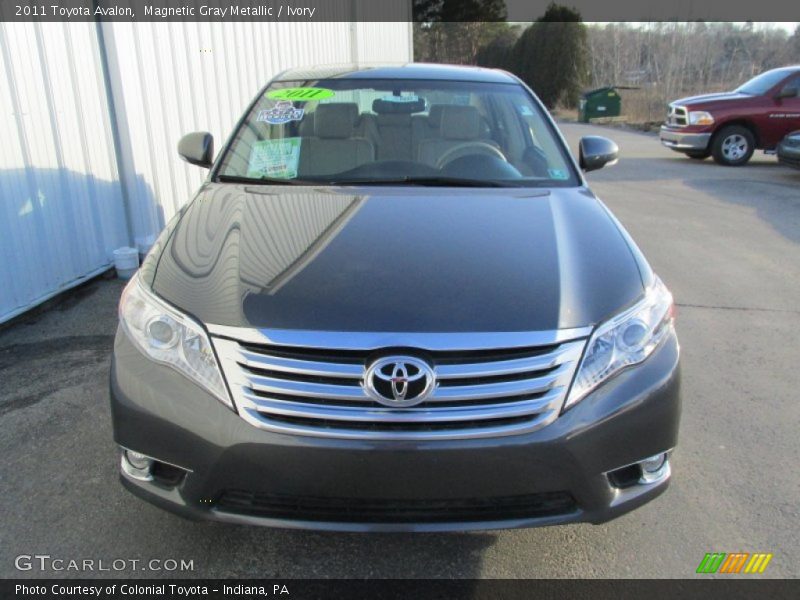 Magnetic Gray Metallic / Ivory 2011 Toyota Avalon