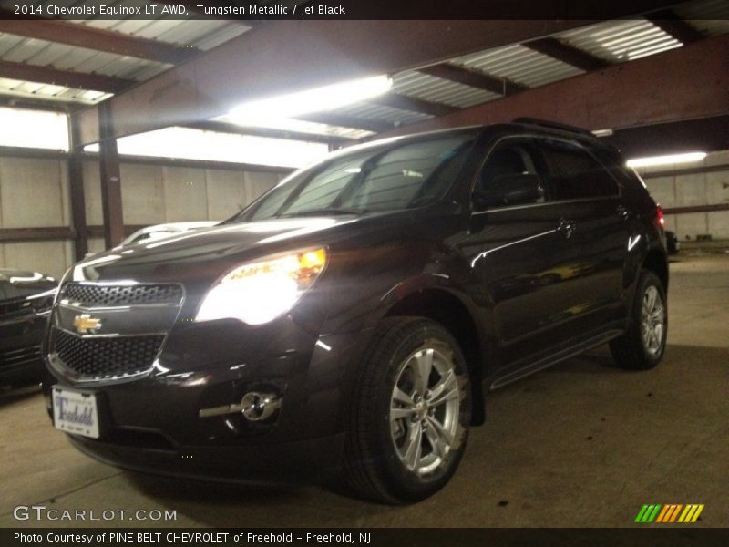 Tungsten Metallic / Jet Black 2014 Chevrolet Equinox LT AWD