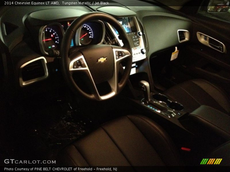 Tungsten Metallic / Jet Black 2014 Chevrolet Equinox LT AWD