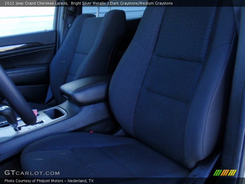 Bright Silver Metallic / Dark Graystone/Medium Graystone 2012 Jeep Grand Cherokee Laredo