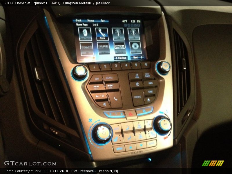 Tungsten Metallic / Jet Black 2014 Chevrolet Equinox LT AWD