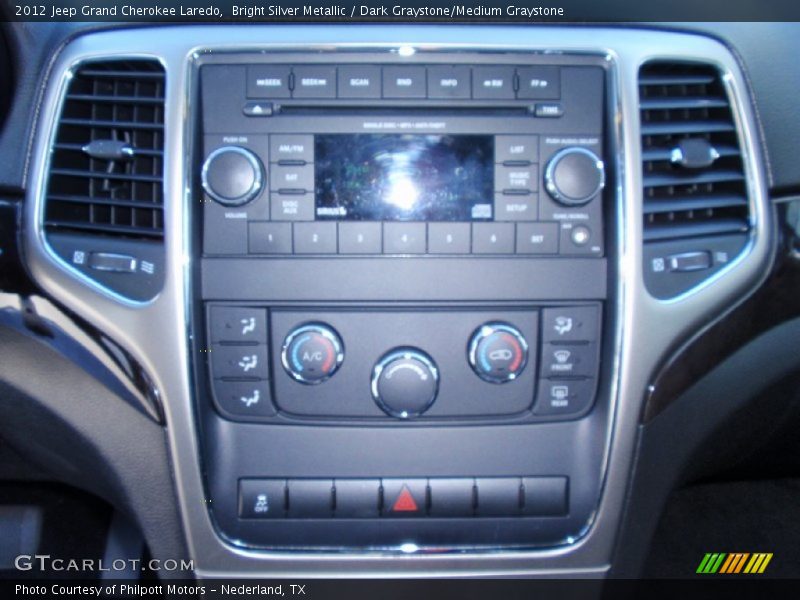 Bright Silver Metallic / Dark Graystone/Medium Graystone 2012 Jeep Grand Cherokee Laredo