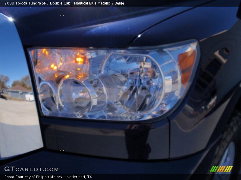 Nautical Blue Metallic / Beige 2008 Toyota Tundra SR5 Double Cab