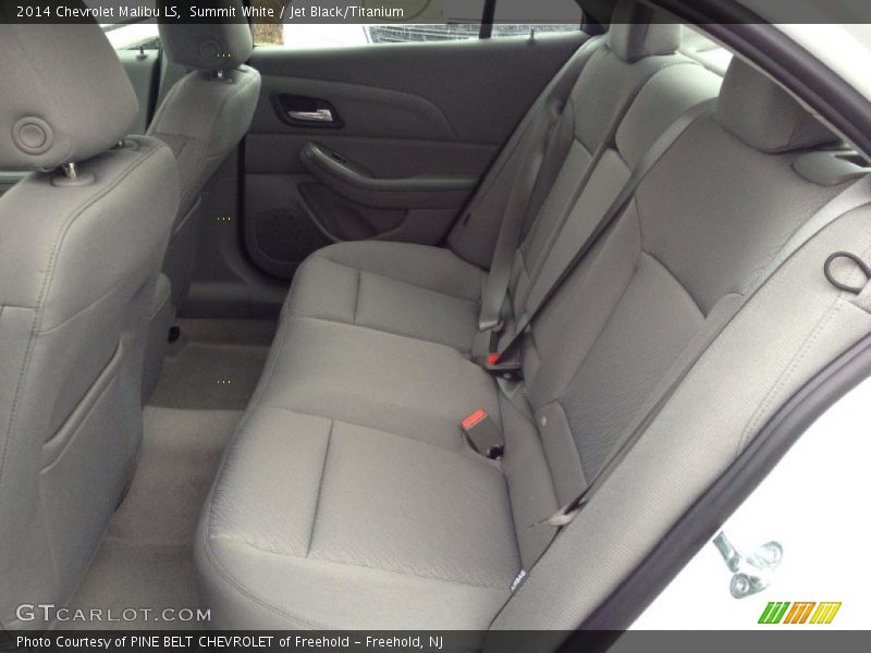Summit White / Jet Black/Titanium 2014 Chevrolet Malibu LS