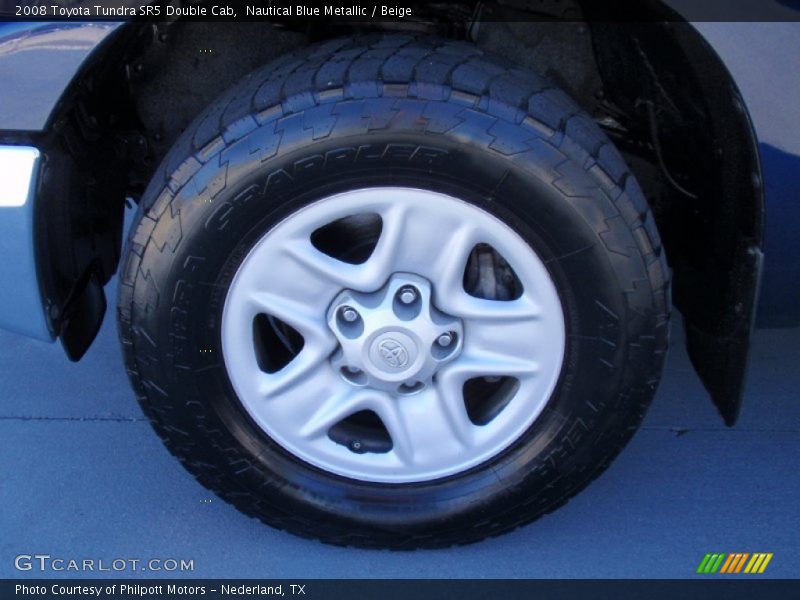 Nautical Blue Metallic / Beige 2008 Toyota Tundra SR5 Double Cab